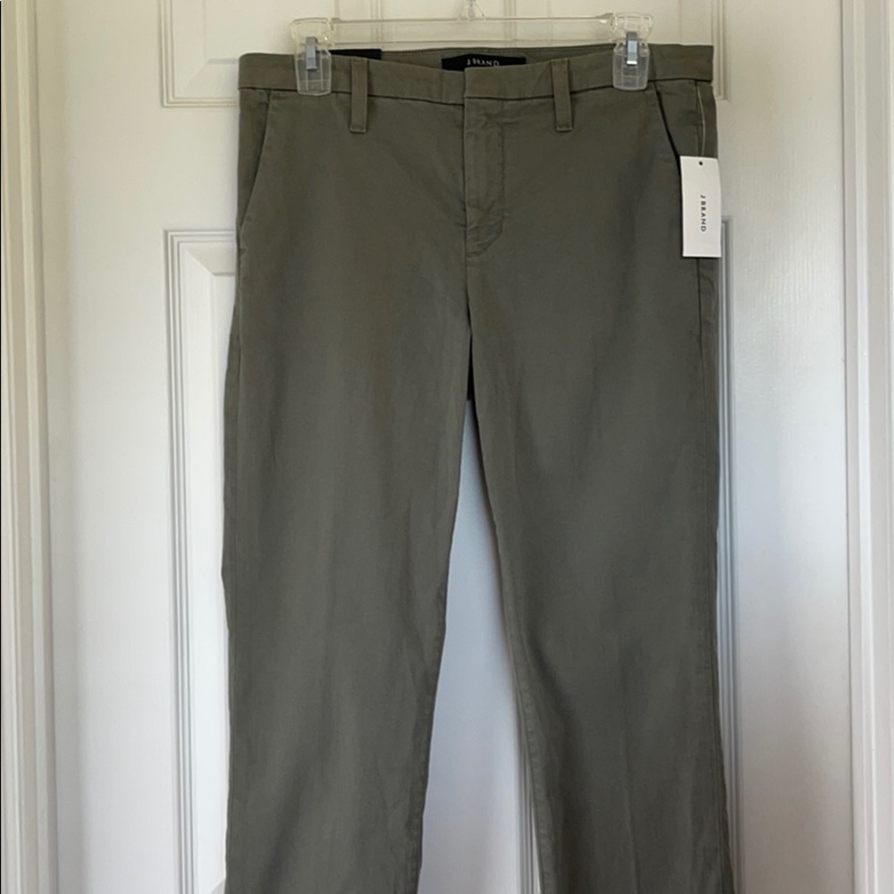 J Brand Green Chinos Size 28. NWT